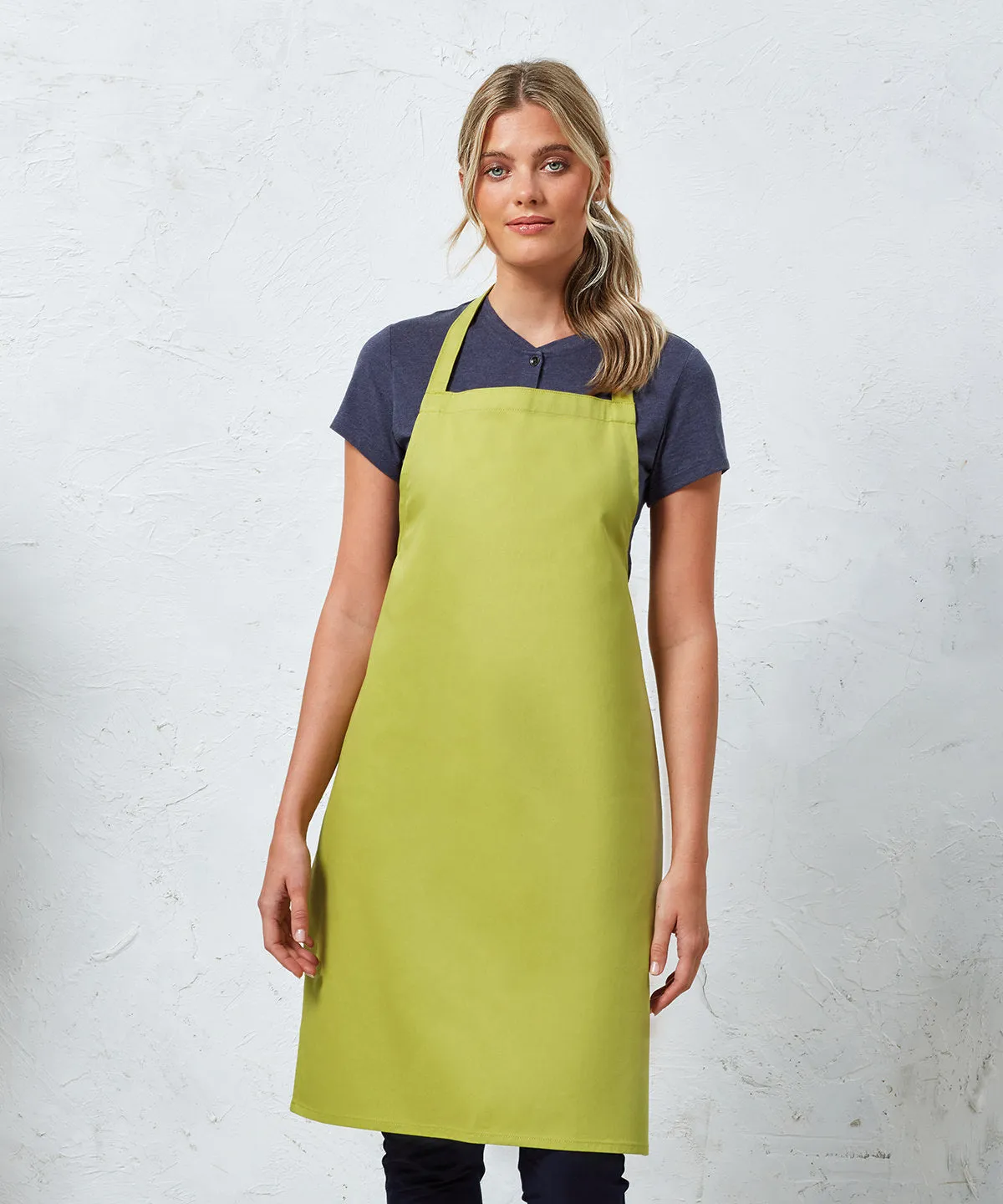 100 Organic Cotton Bib Apron | Black