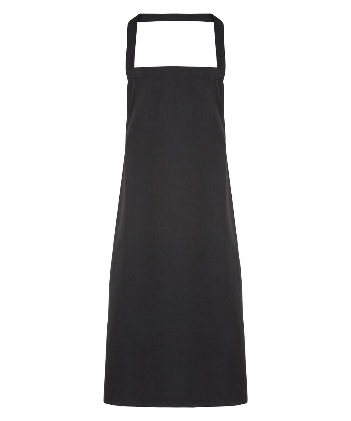 100 Organic Cotton Bib Apron | Black