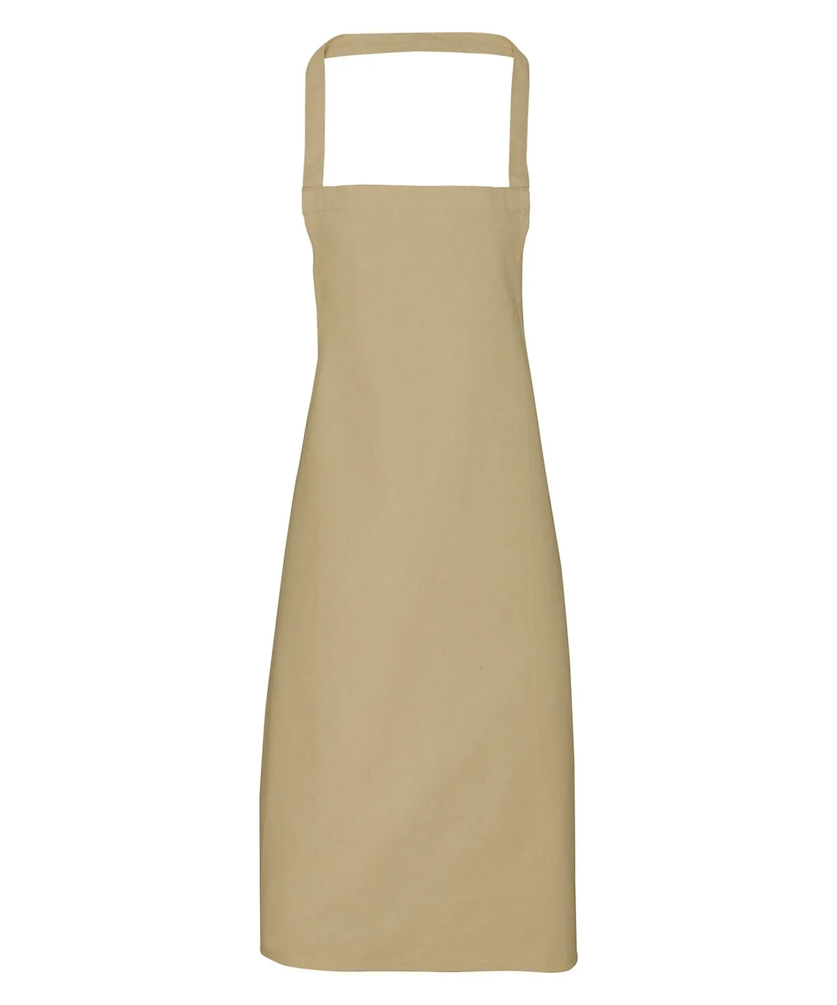 100 Organic Cotton Bib Apron | Khaki