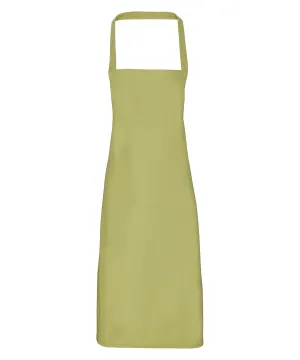 100 Organic Cotton Bib Apron | Lime