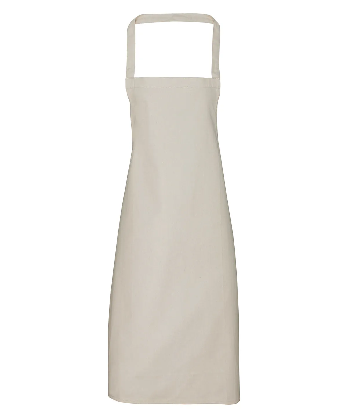 100 Organic Cotton Bib Apron | Natural