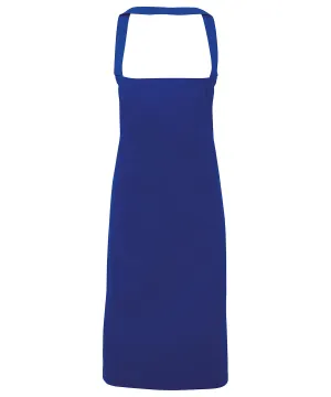 100 Organic Cotton Bib Apron | Royal