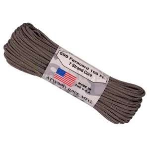 100Ft 550 Paracord Graphite