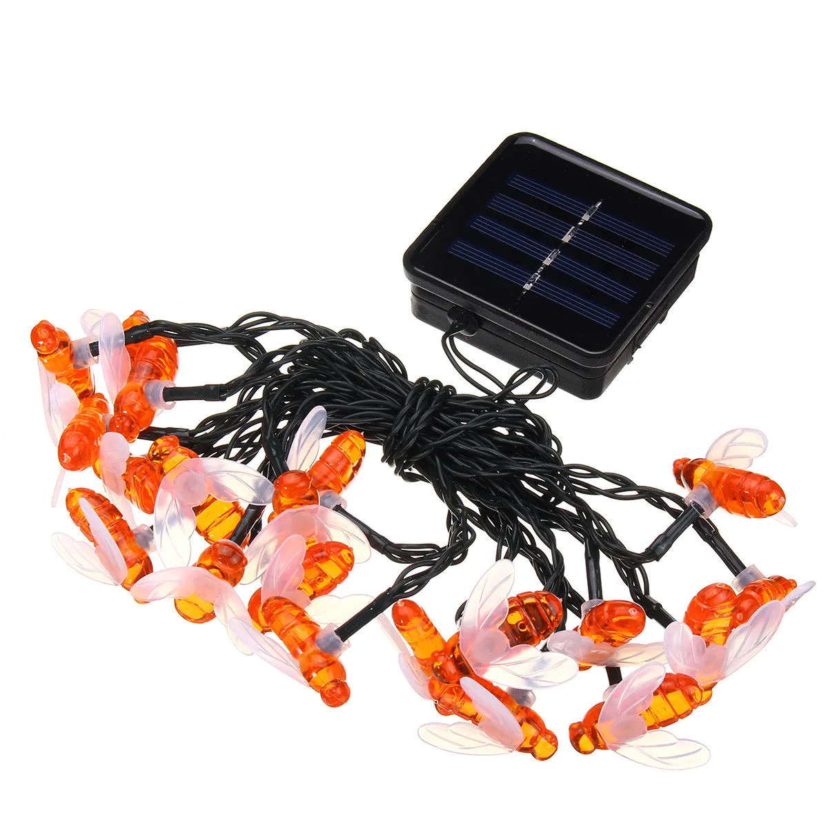 20 LED Solar Bee Fairy String Light