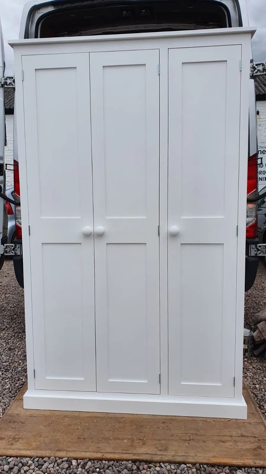 **3 Door Hall, Utility Room, Cloak Room Coat & Shoe Storage Cupboard (35 cm deep) OPTION 2