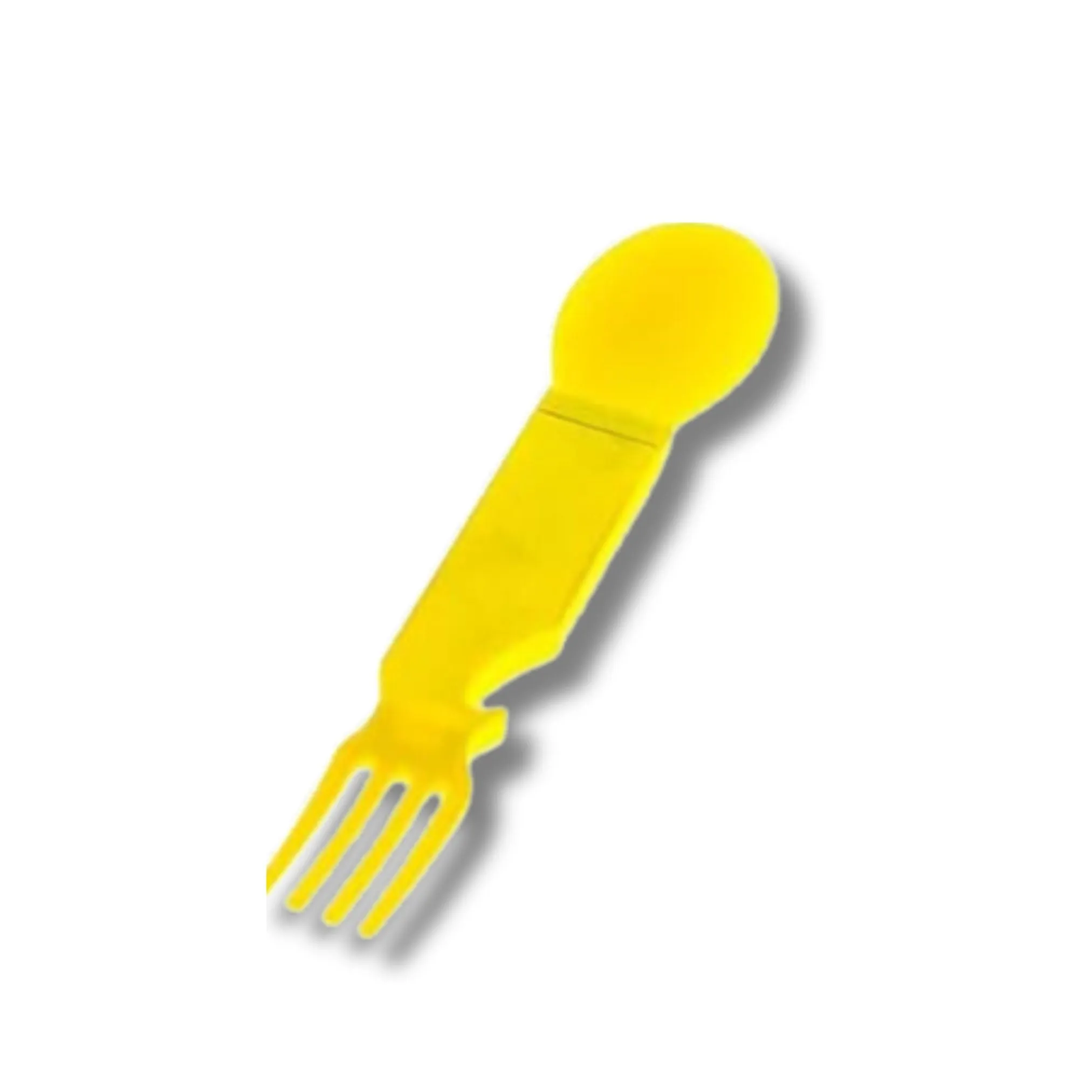 4-IN-1 Nylon Snapatite  Utensil Set (Yellow - Single)