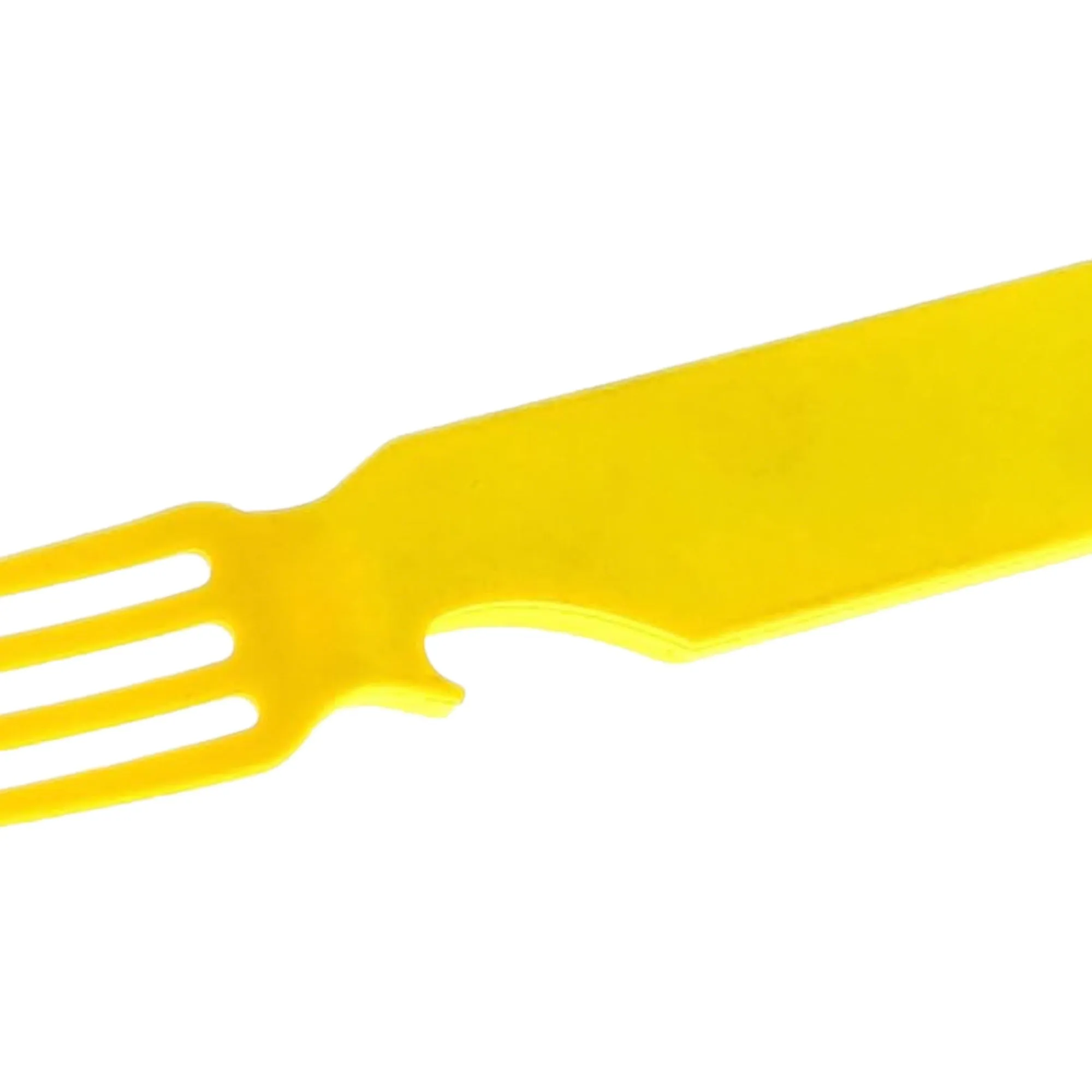 4-IN-1 Nylon Snapatite  Utensil Set (Yellow - Single)