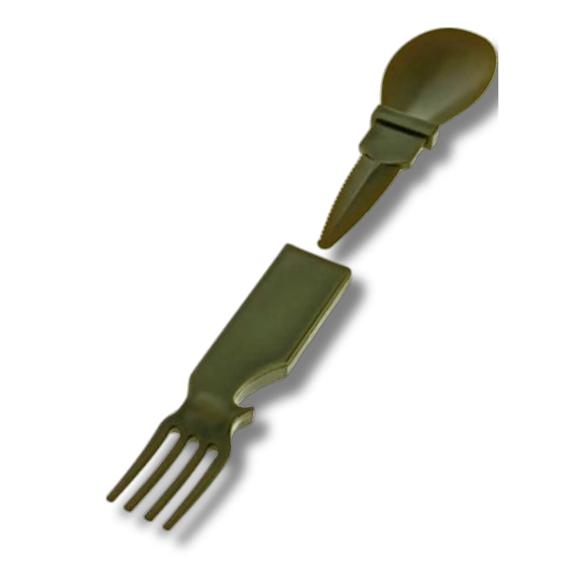 4-IN-1 Snapatite  Utensil Set (Olive Green)