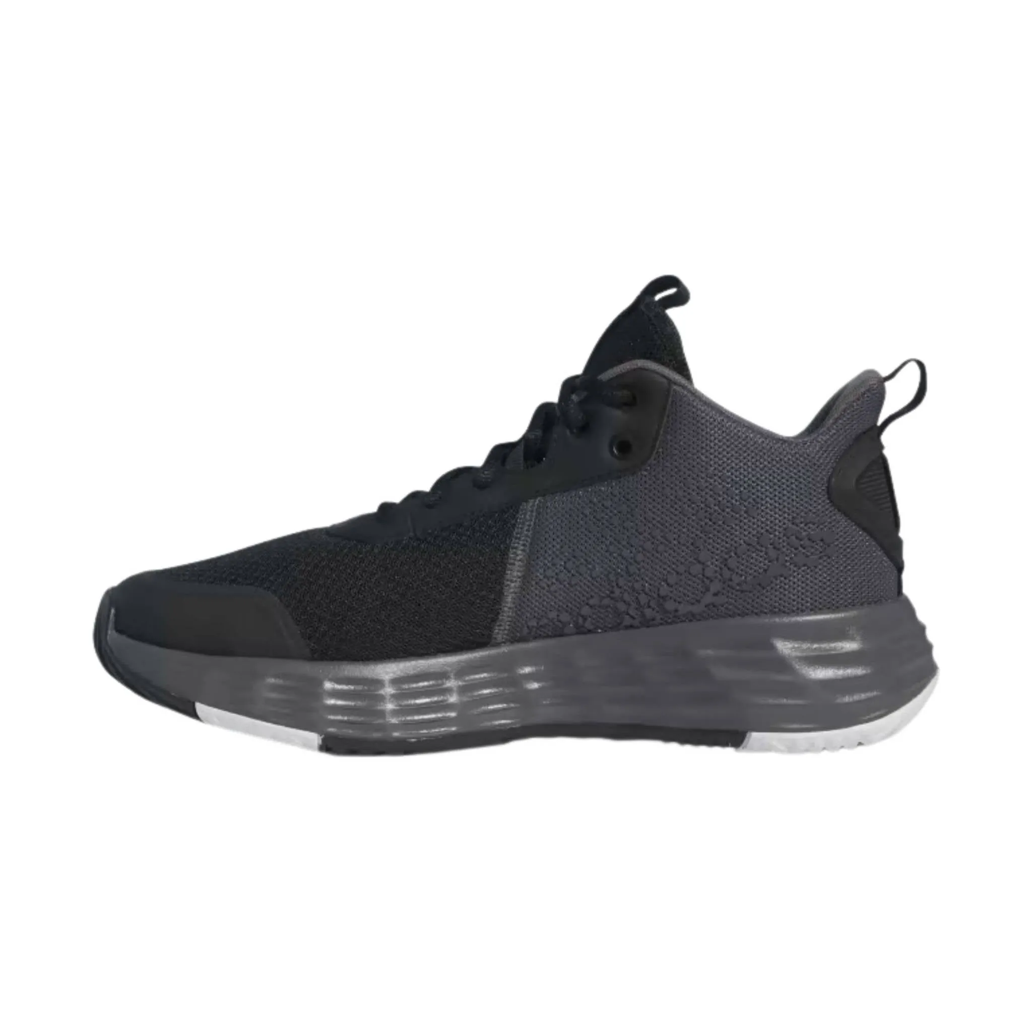 Adidas Men's Own The Game Basketball Shoes - Black/Grey - ONLINE STORE CREDIT/EXCHANGE ONLY