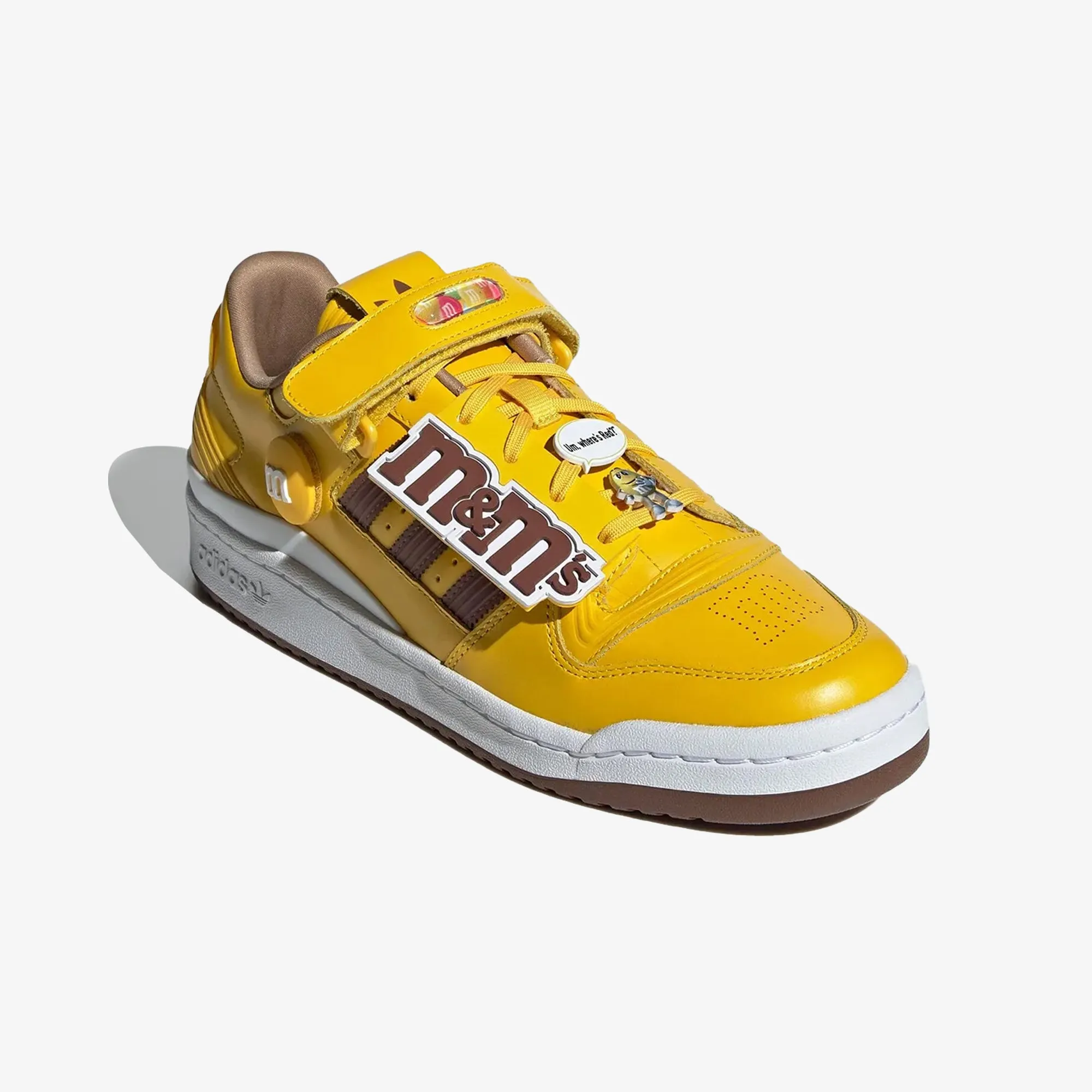 ADIDAS ORIGINALS | M&M’S X ADIDAS FORUM LOW 84 { YELLOW/WHITE