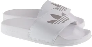 Adidas Originals Womens Trainers Adilette Lite Cloud White Matte Silver