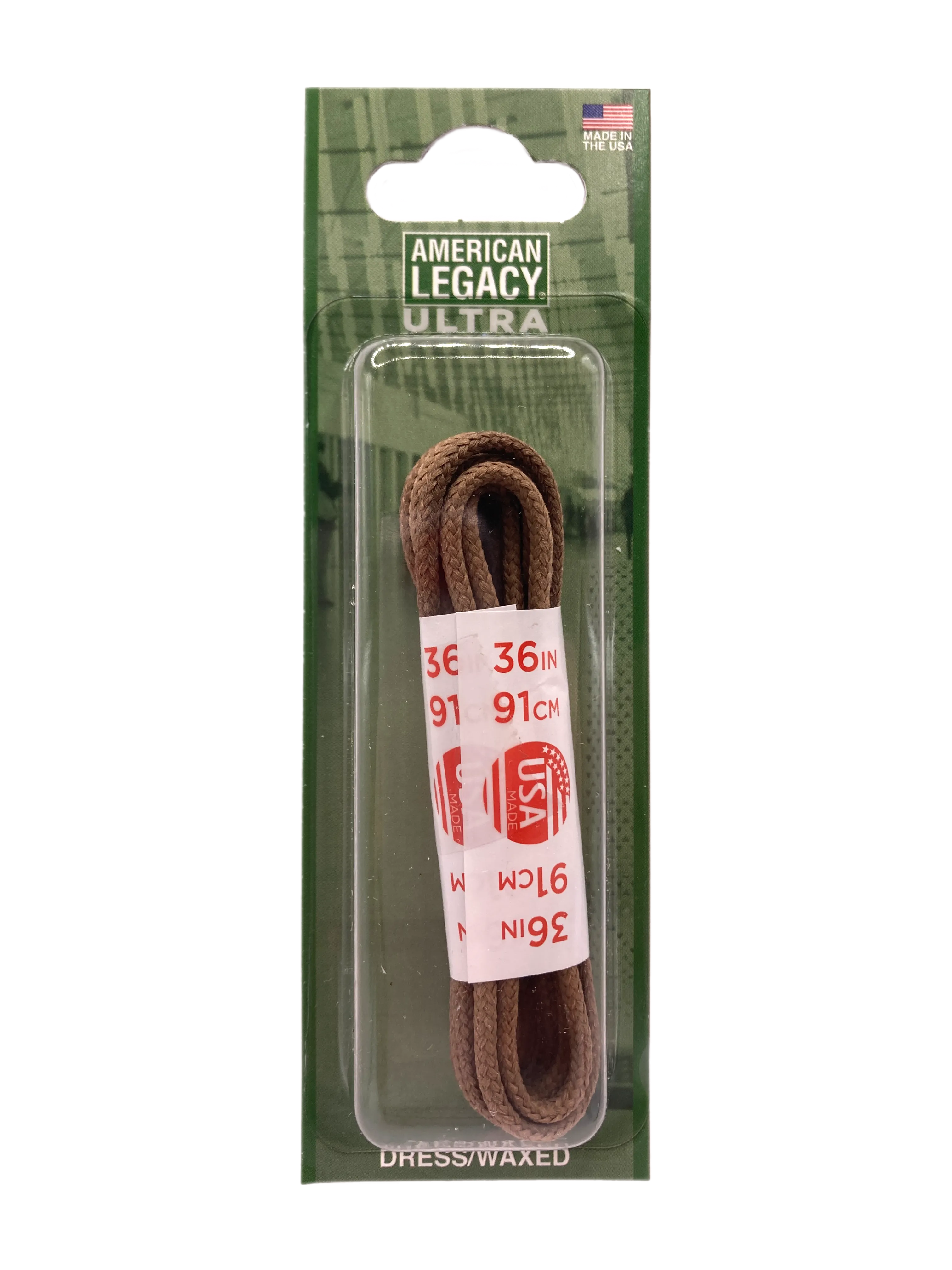 American Legacy ® Ultra Waxed Casual Dress Laces | Taupe [Medium Mocha]