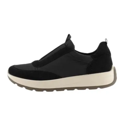 Ara New York Black Women's Slip-On Walking Shoes