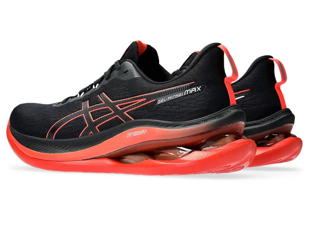 Asics Gel-Kinsei Max Men's Running Shoes | Black/Sunrise Red