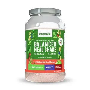 Balanced Meal Shake, Berries, 10 Doses, 950 g