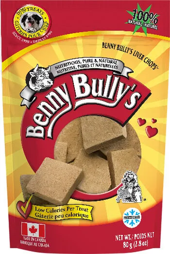 Benny Bully's Liver Chops Dog Treats