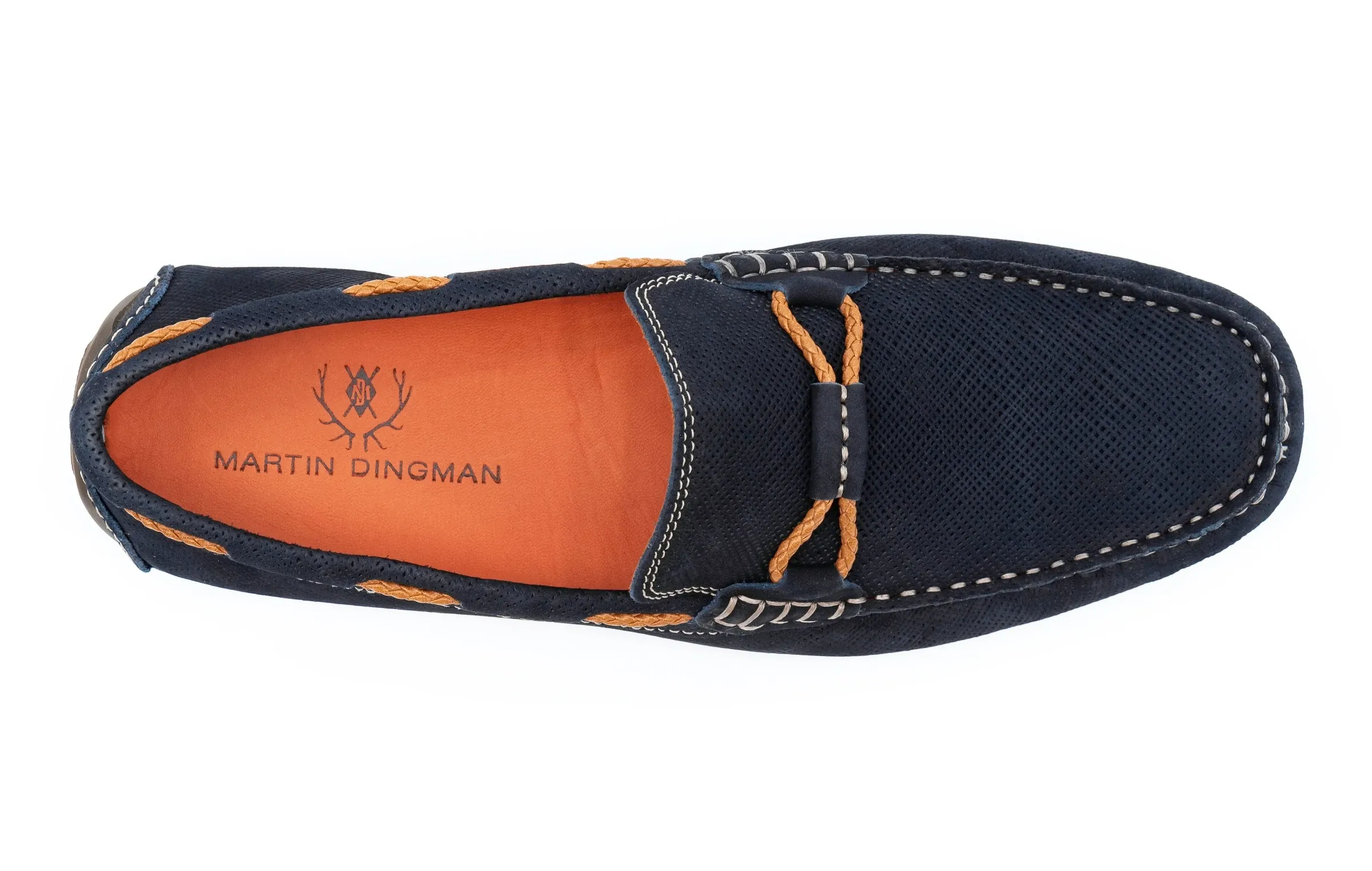 Bermuda Braid Loafer | Navy