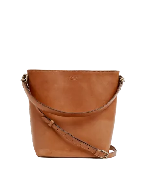 Bobbi Bucket Bag Maxi Cognac Classic Leather