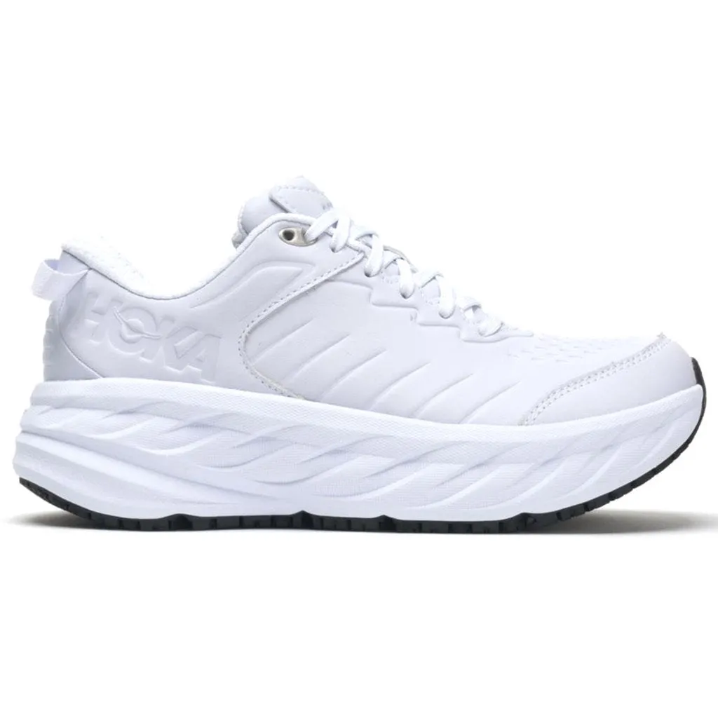 Bondi SR Leather Women's Low-Top Slip Resistant Trainers