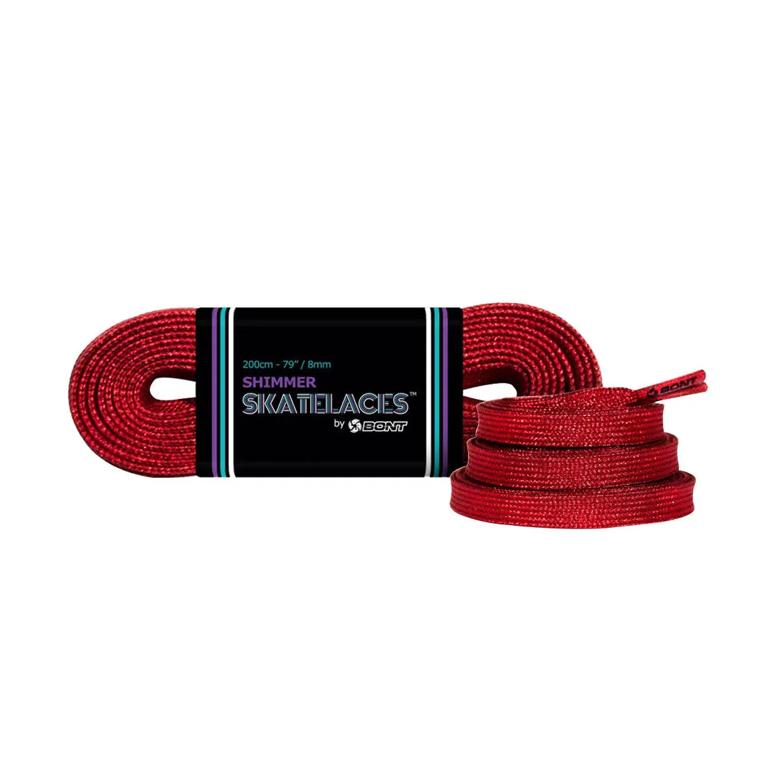 Bont Shimmer 8mm Laces - 245cm/96in