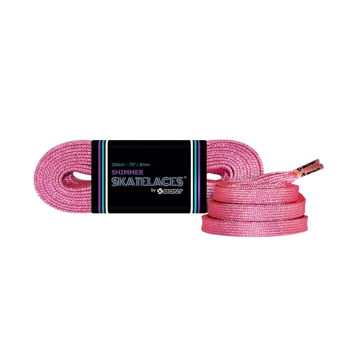 Bont Shimmer 8mm Laces - 245cm/96in