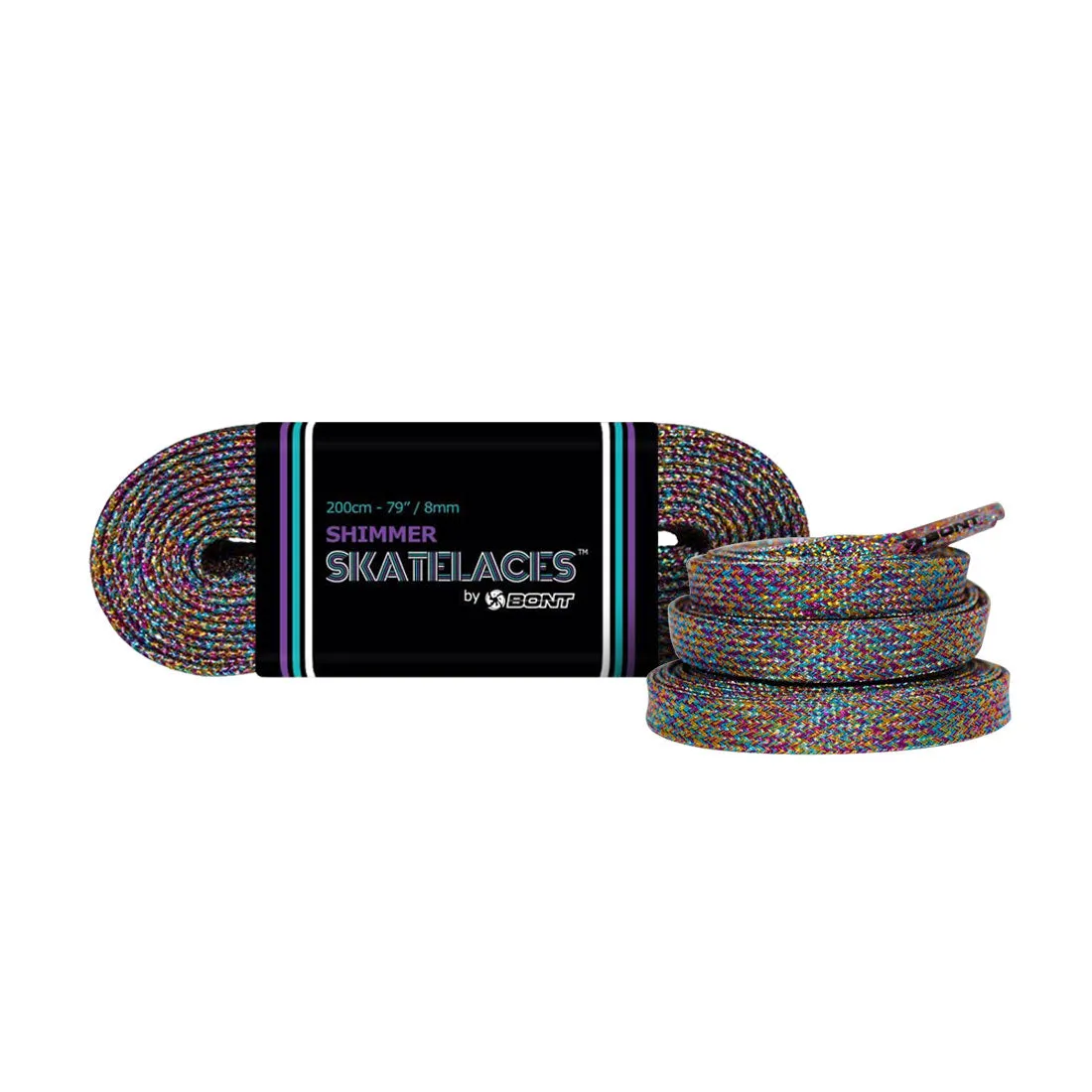 Bont Shimmer 8mm Laces - 245cm/96in