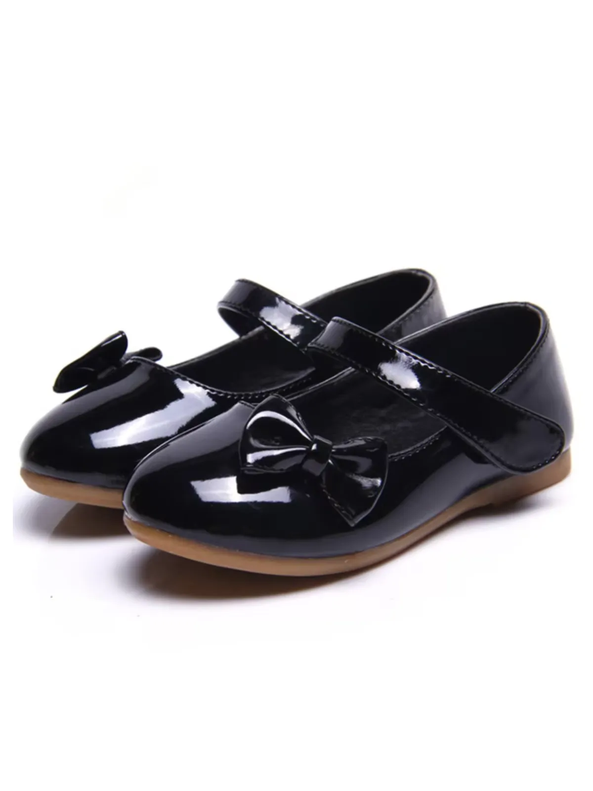 Bow-Knot Princess Leather Shoes