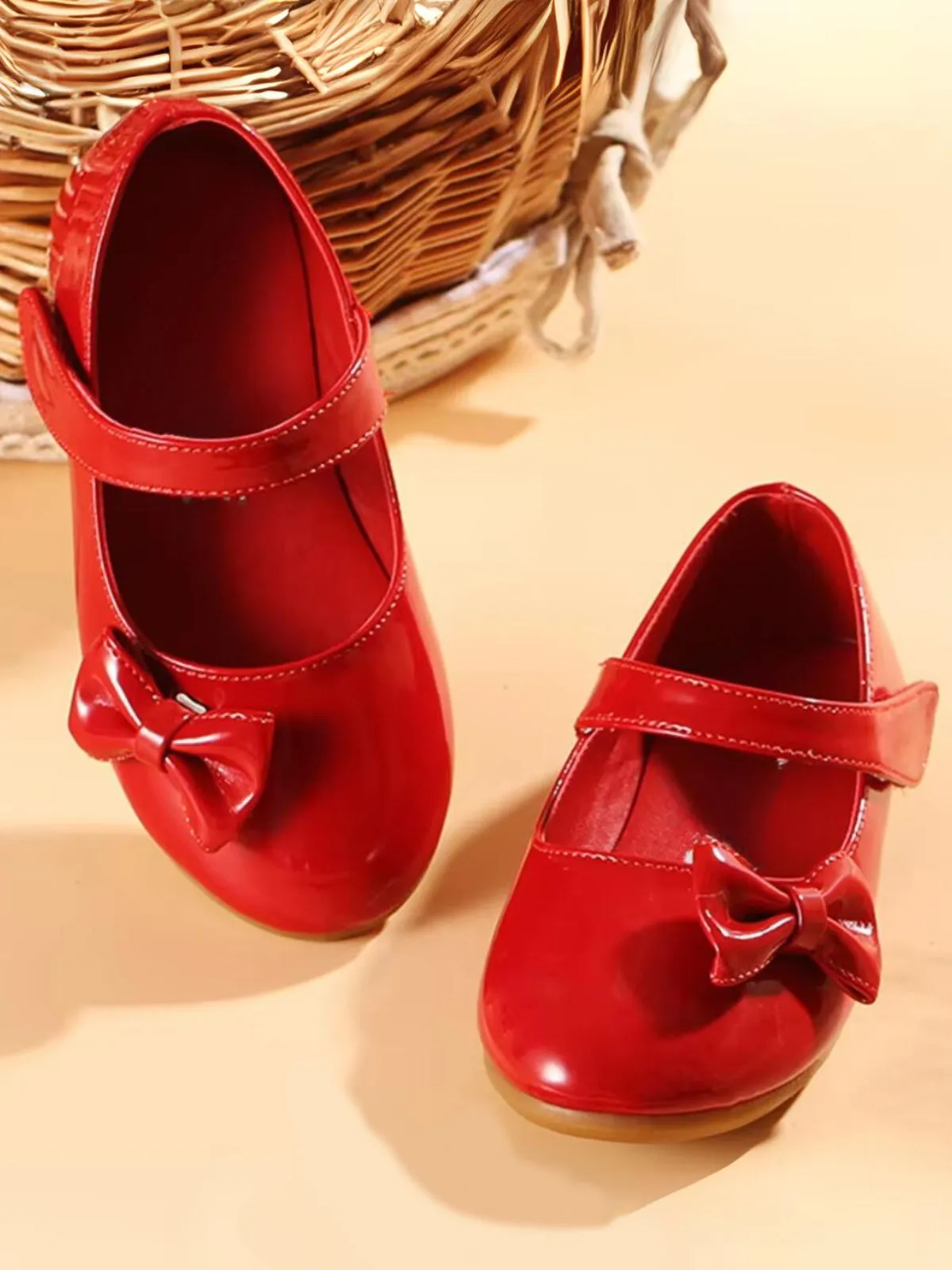 Bow-Knot Princess Leather Shoes