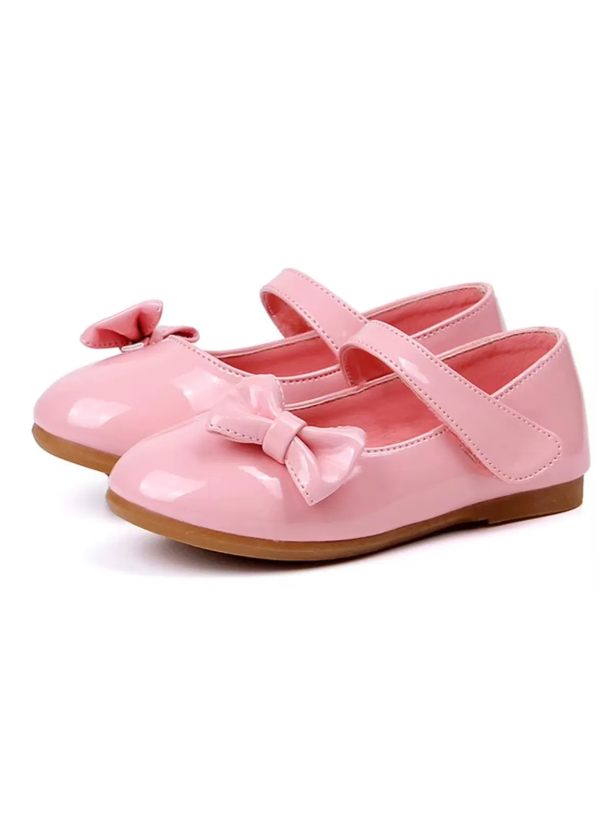 Bow-Knot Princess Leather Shoes