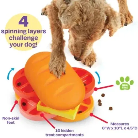 Brightkins Surprise! Treat Puzzle Dog Toy