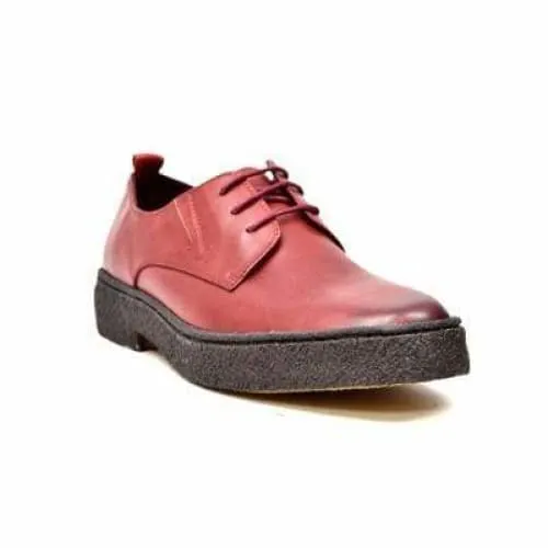 British Walkers Playboy Original Men's Burgundy Leather Low Top Oxfords