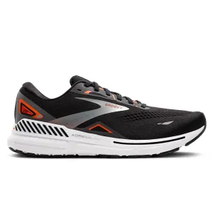 Brooks Adrenaline GTS 23 Mens | Black/mandarin Red/silver