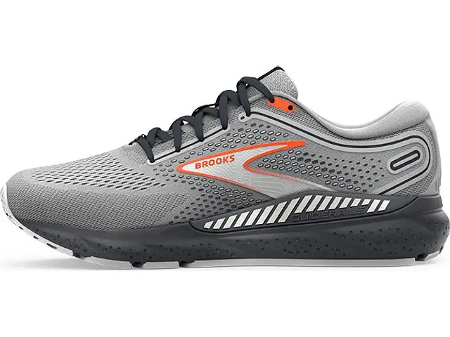 Brooks Mens Beast GTS 23- Grey/Scarlet/Ebony (1104011D030)