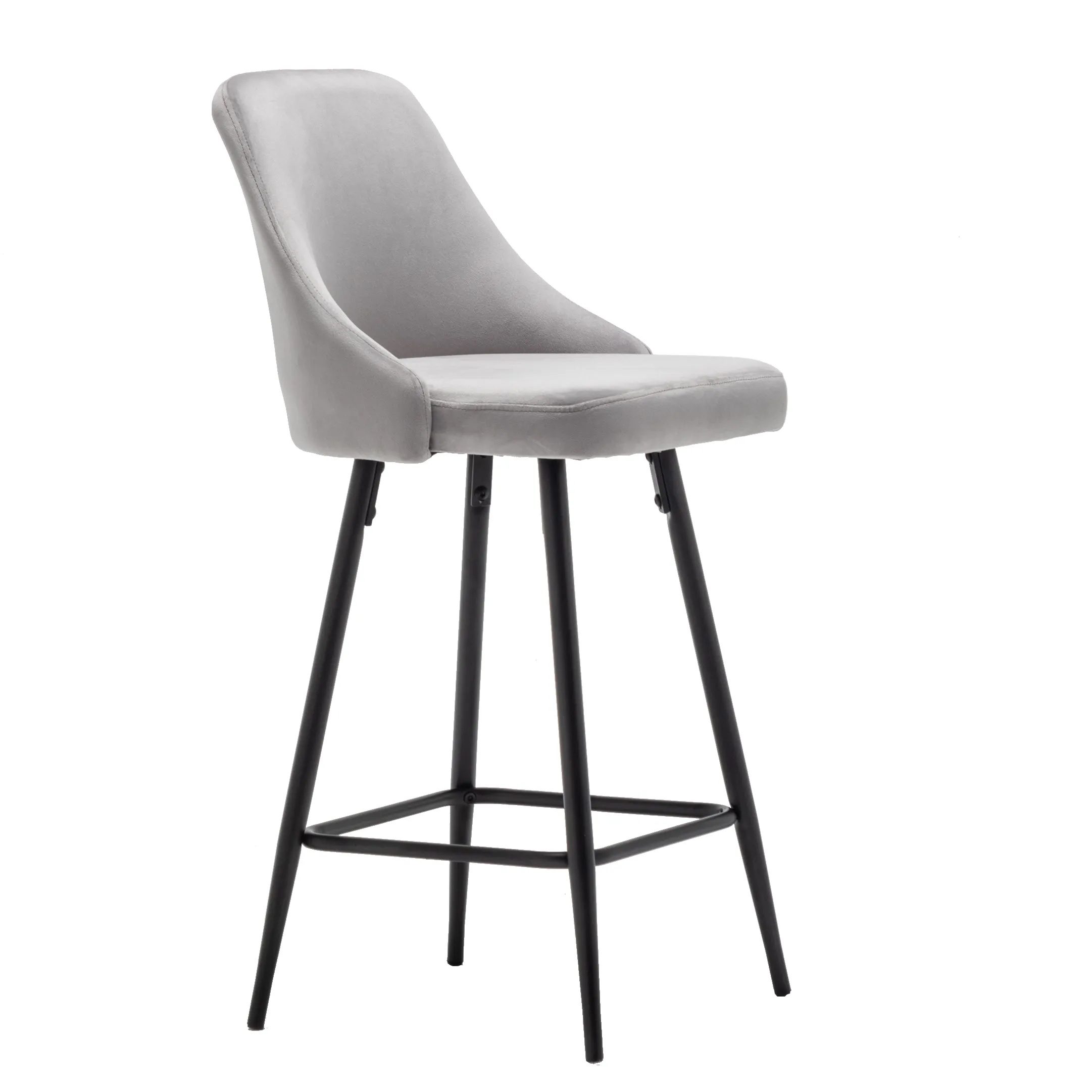 BTExpert Afia Upholstered Modern Barstool Stool Bar Chair- One