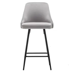 BTExpert Afia Upholstered Modern Barstool Stool Bar Chair- One