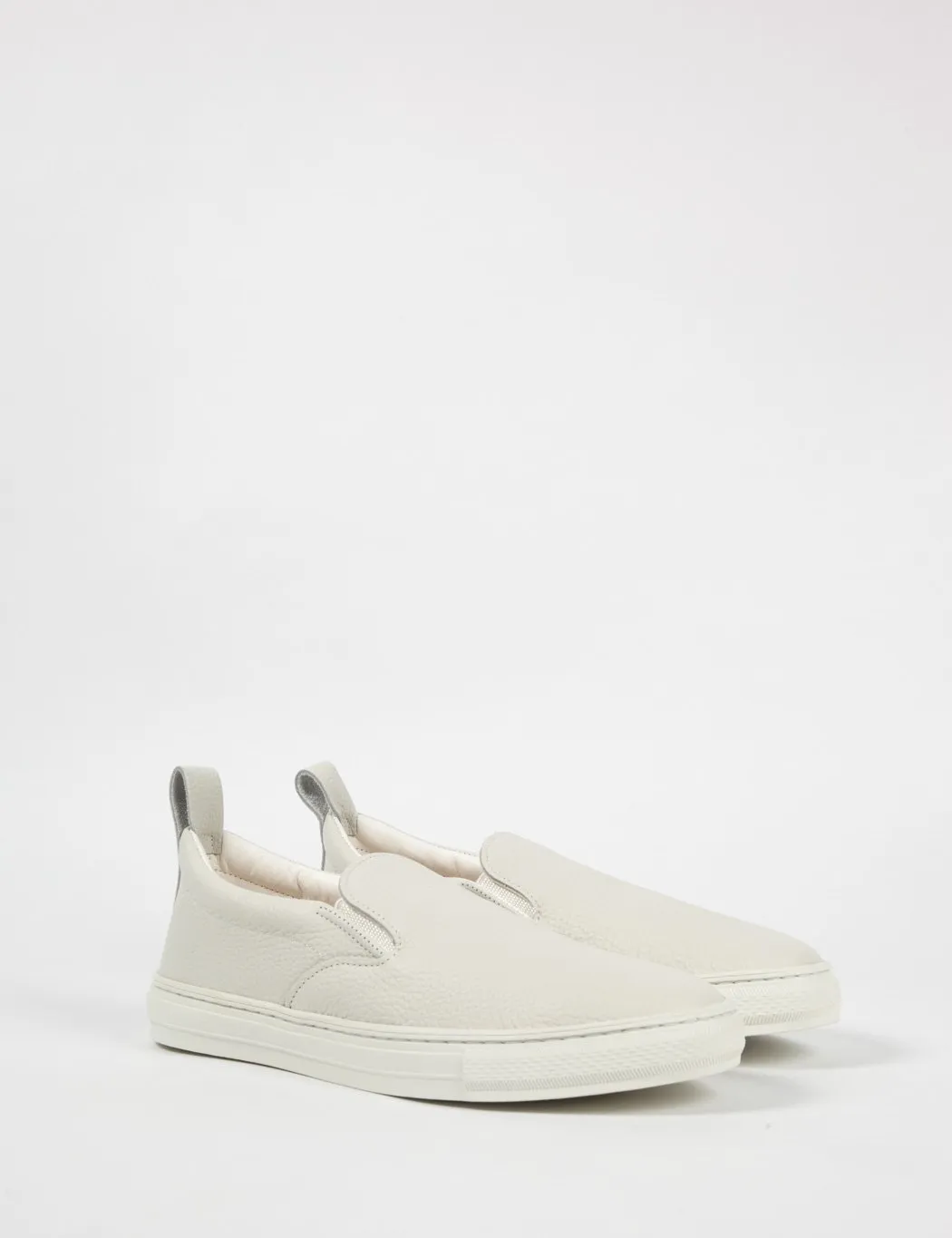 Buddy German Shepherd Slip On Trainers - White