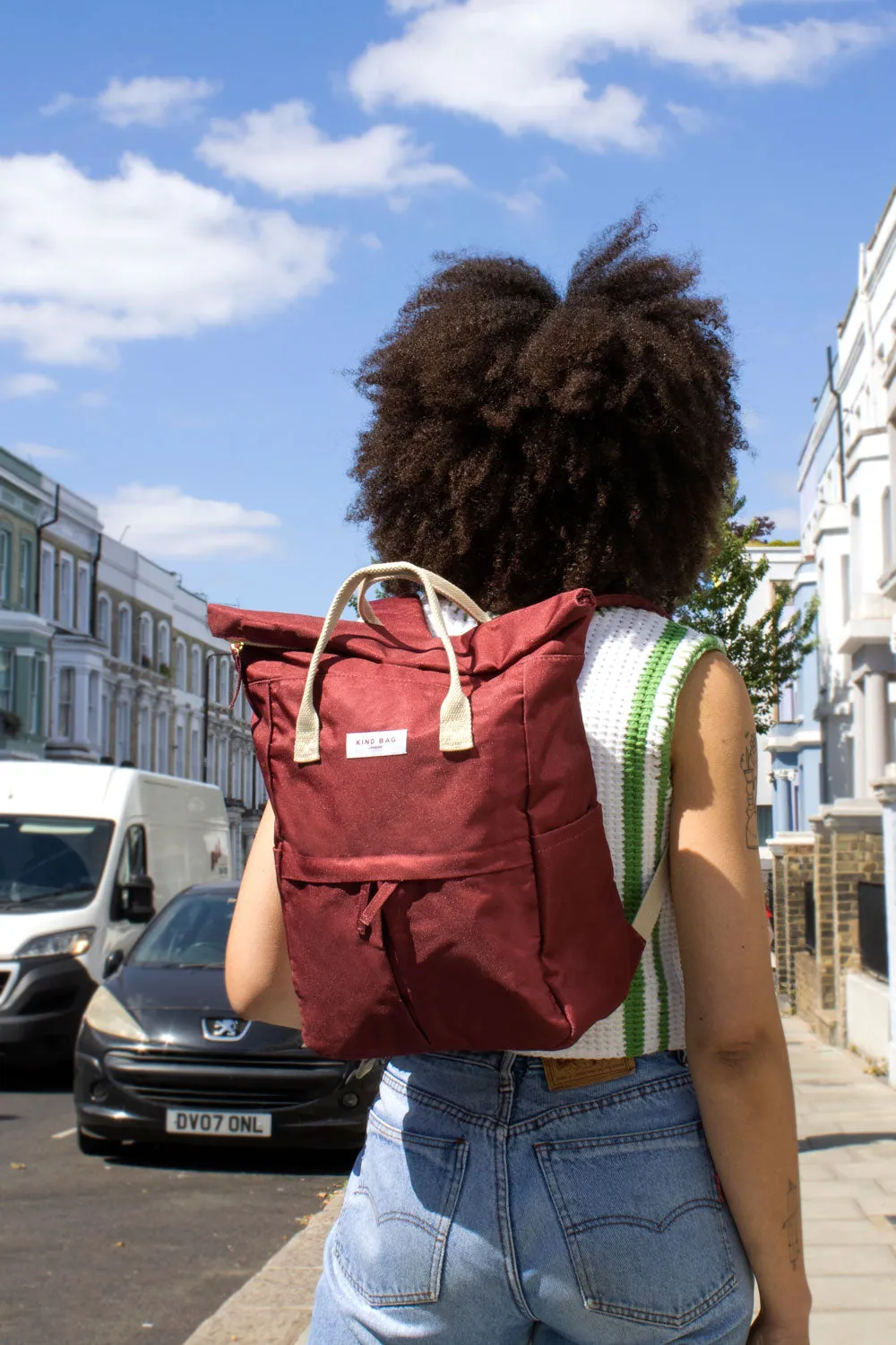 Burgundy | “Hackney” 2.0 Backpack | Medium