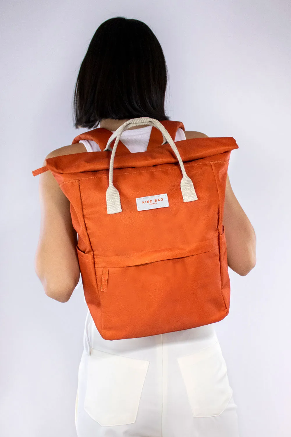 Burnt Orange | "Hackney" Backpack | Medium