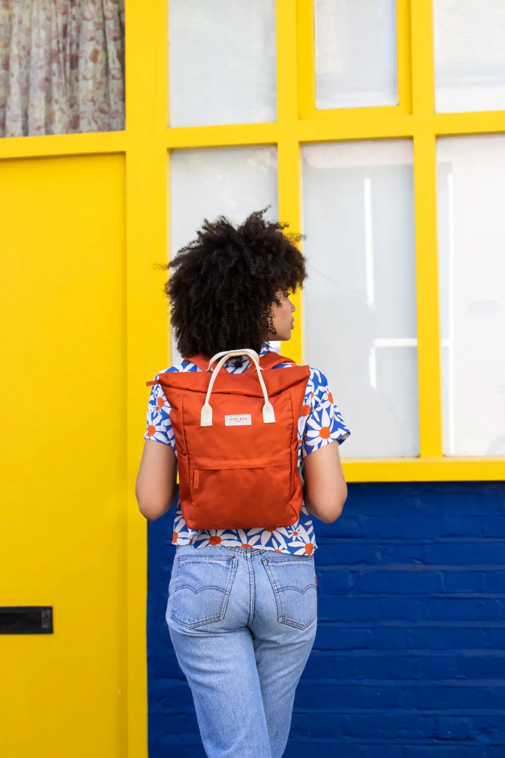 Burnt Orange | "Hackney" Backpack | Medium