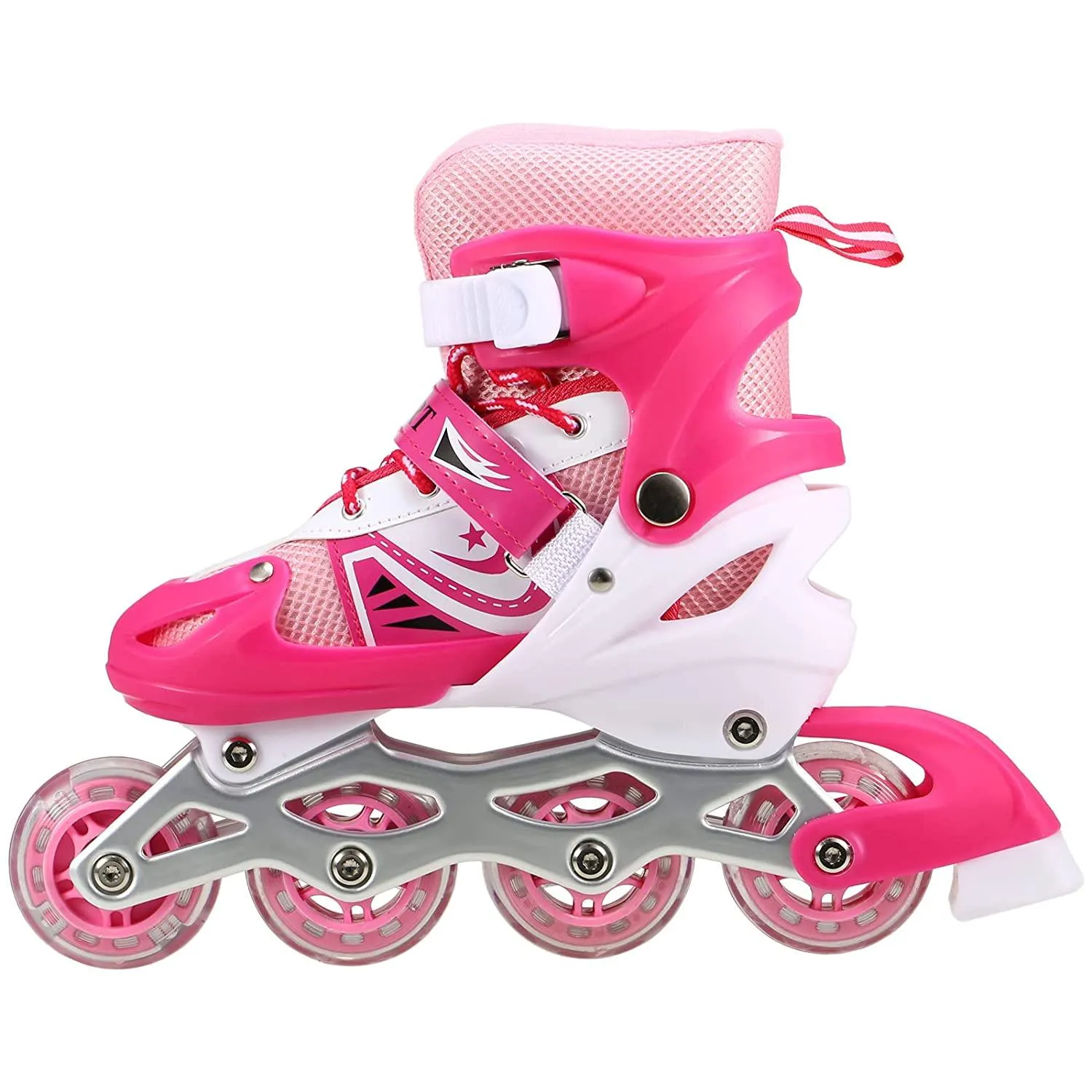 Children Roller Skates Adjustable Inline Skating Shoes (Size 35-38)