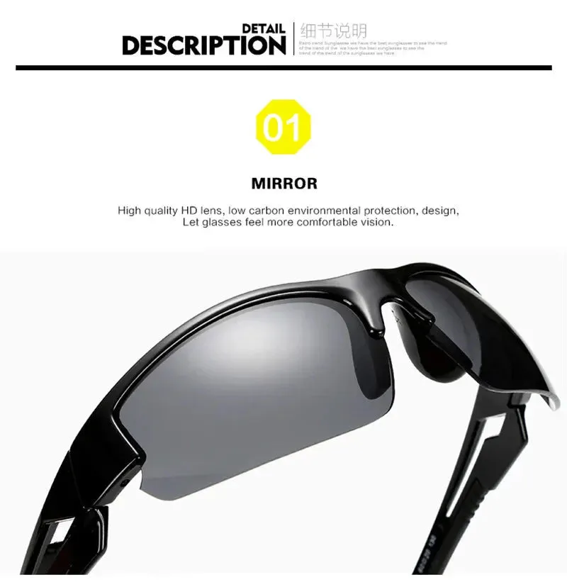 Classic Luxury Army Sports UV400 Sunglasses for Men and Women