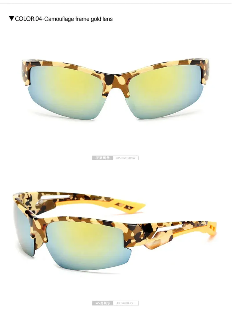 Classic Luxury Army Sports UV400 Sunglasses for Men and Women