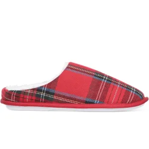 CLUB ROOM - Men's Plaid Slippers