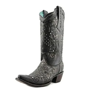 Corral Women's Lace And Studs Western Boots - C2887