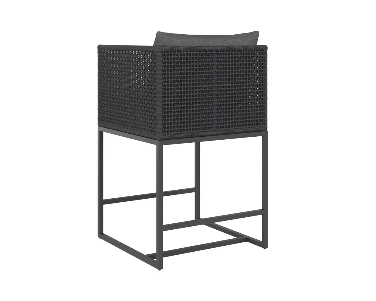 Crete Counter Stool - Dark Grey