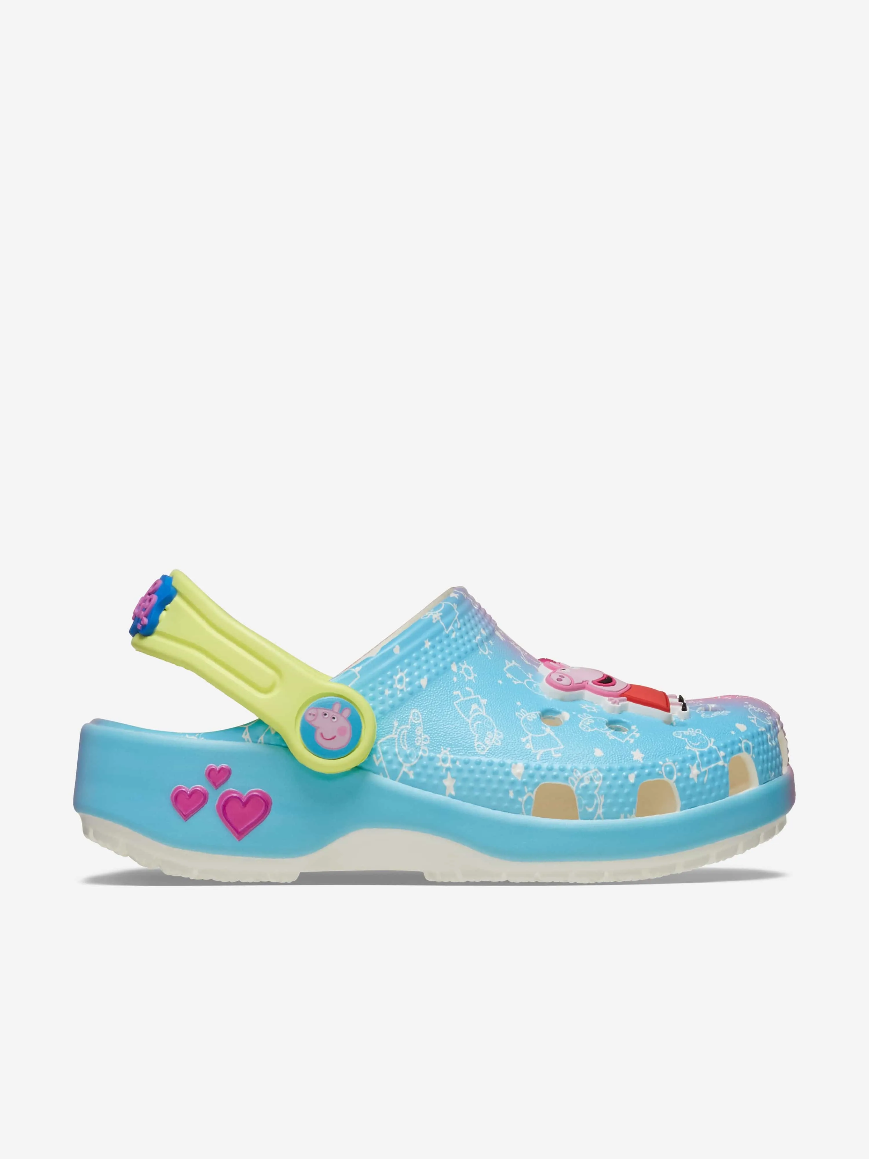 Crocs Girls Peppa Pig Clog in Blue