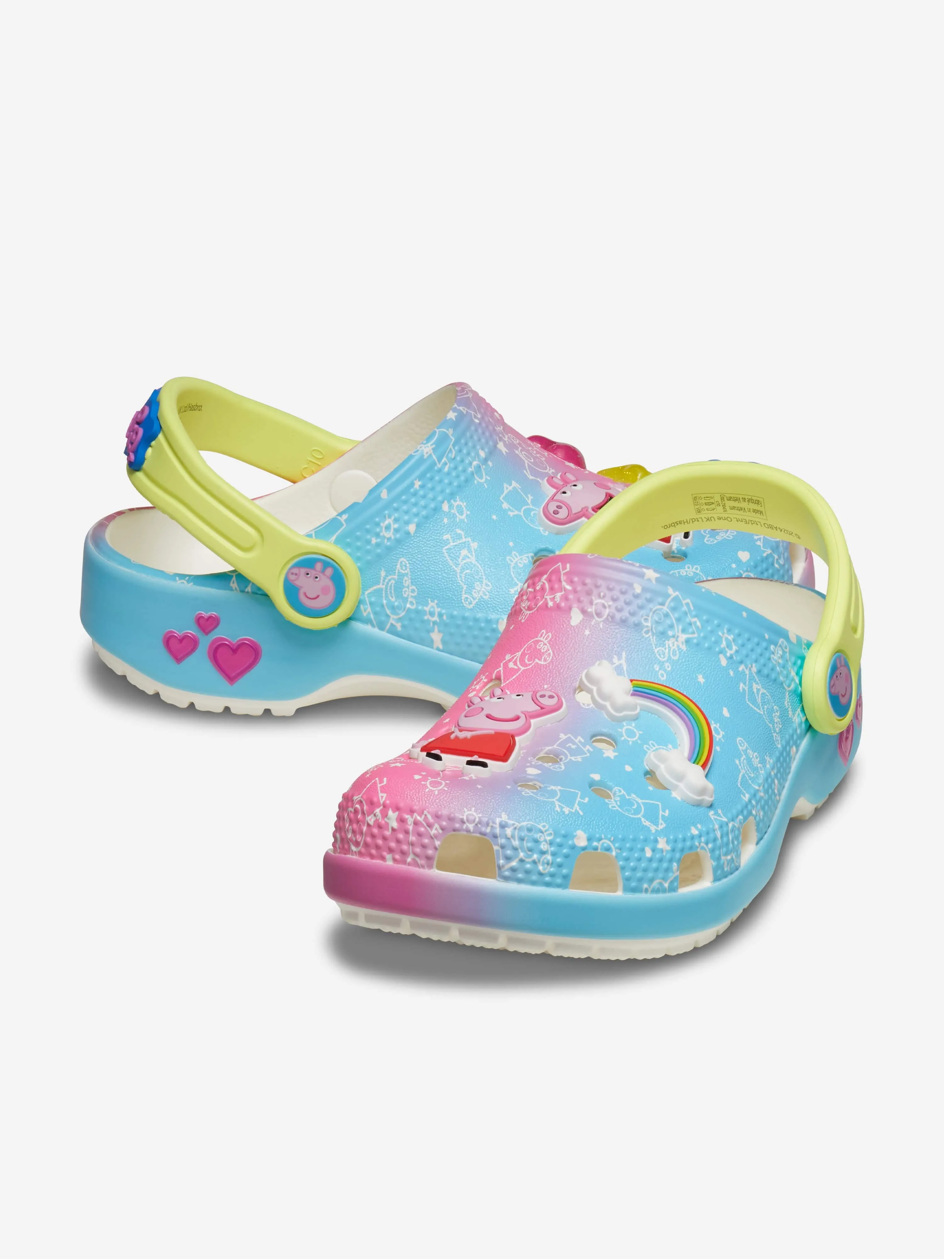 Crocs Girls Peppa Pig Clog in Blue