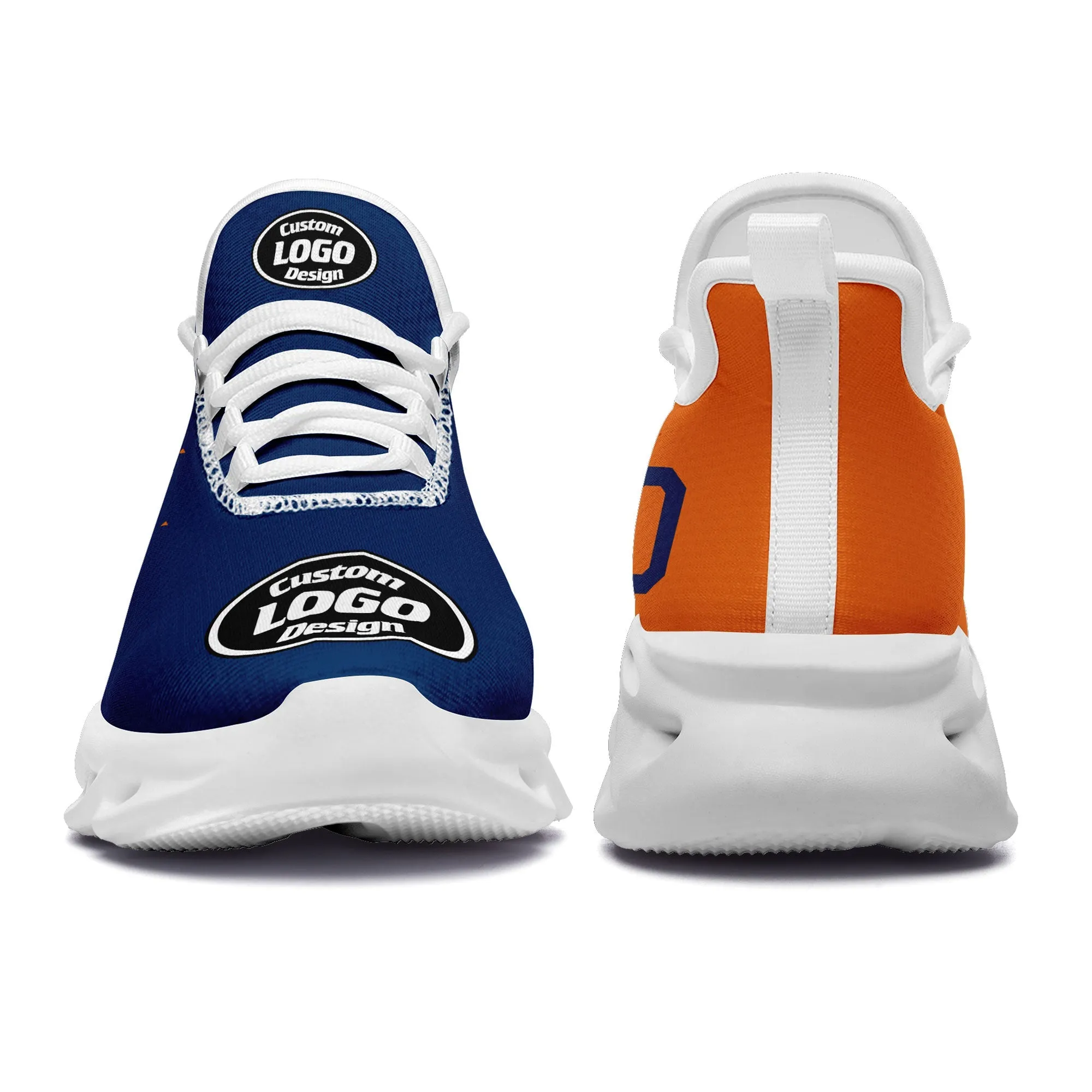 Custom Blue Orange Jersey MaxSoul Shoes and Hat Combo Offer Personalized ZH-D0b0090-c