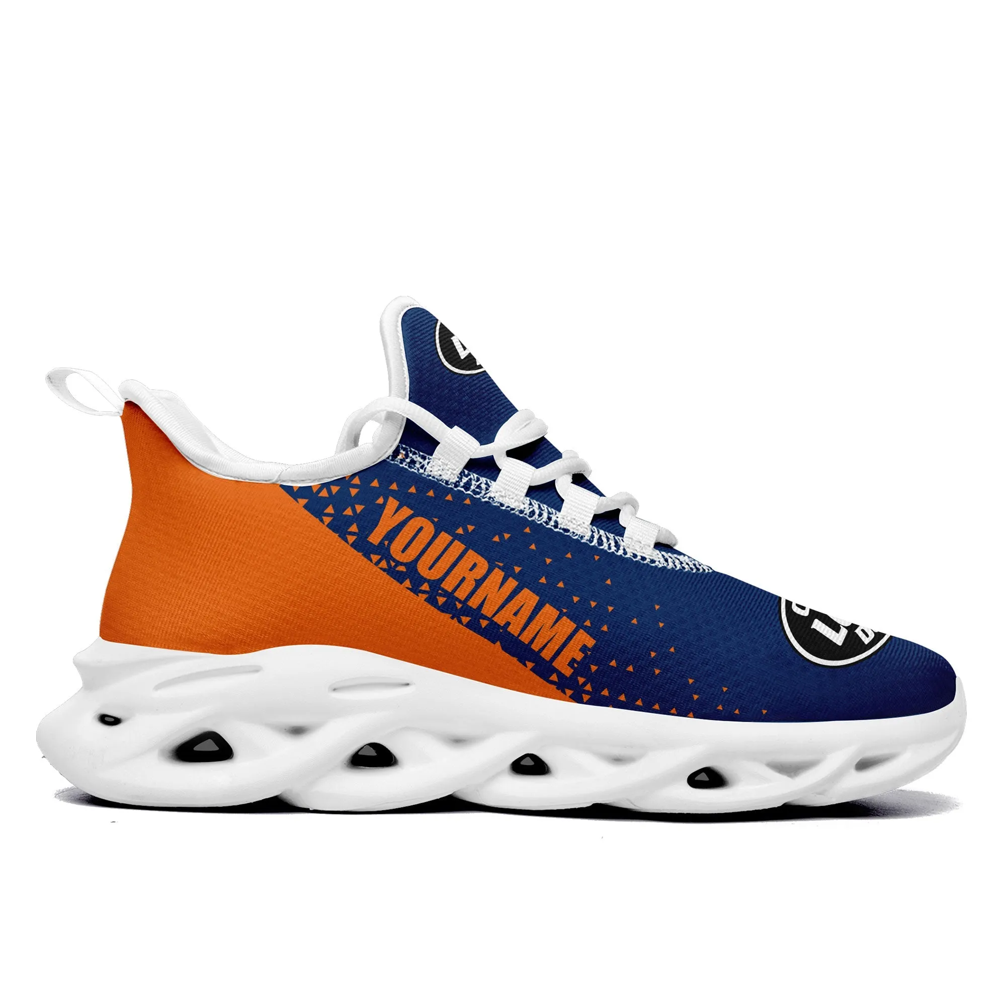 Custom Blue Orange Jersey MaxSoul Shoes and Hat Combo Offer Personalized ZH-D0b0090-c