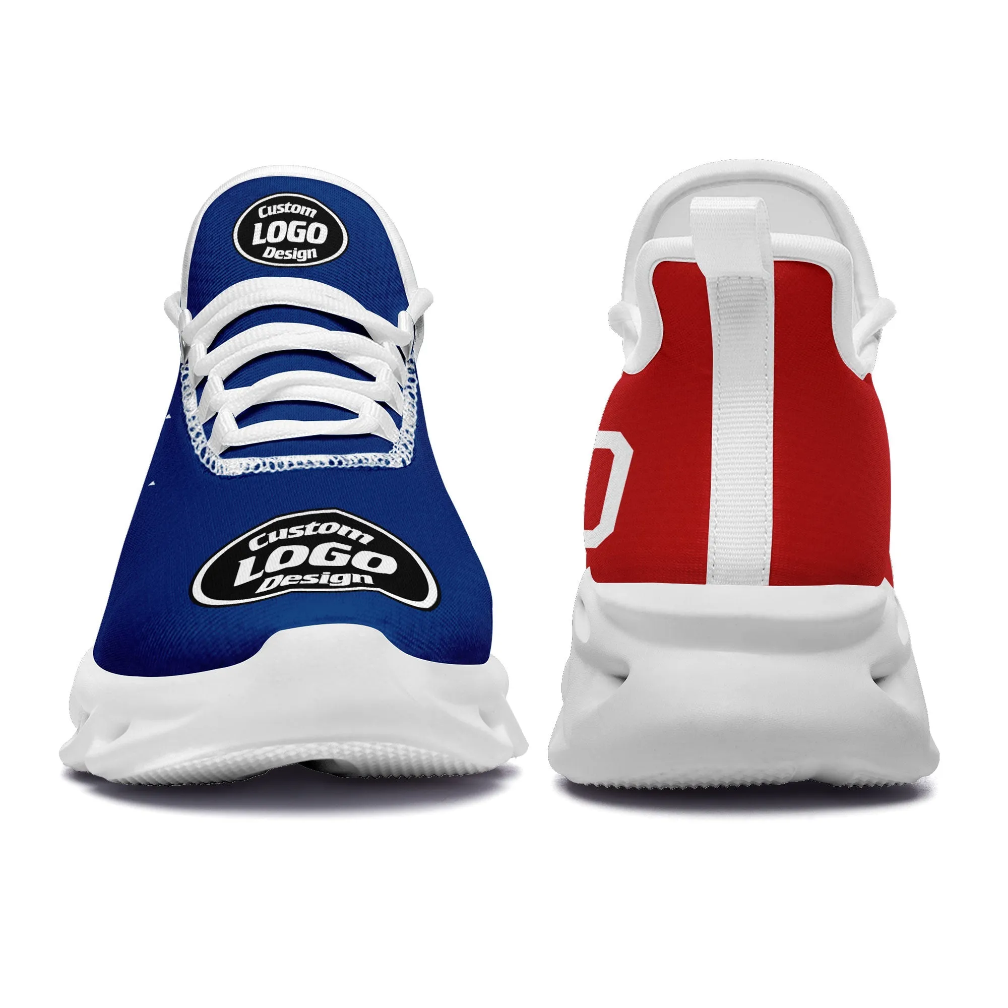 Custom Blue Red Jersey MaxSoul Shoes and Hat Combo Offer Personalized ZH-D0b009b-b